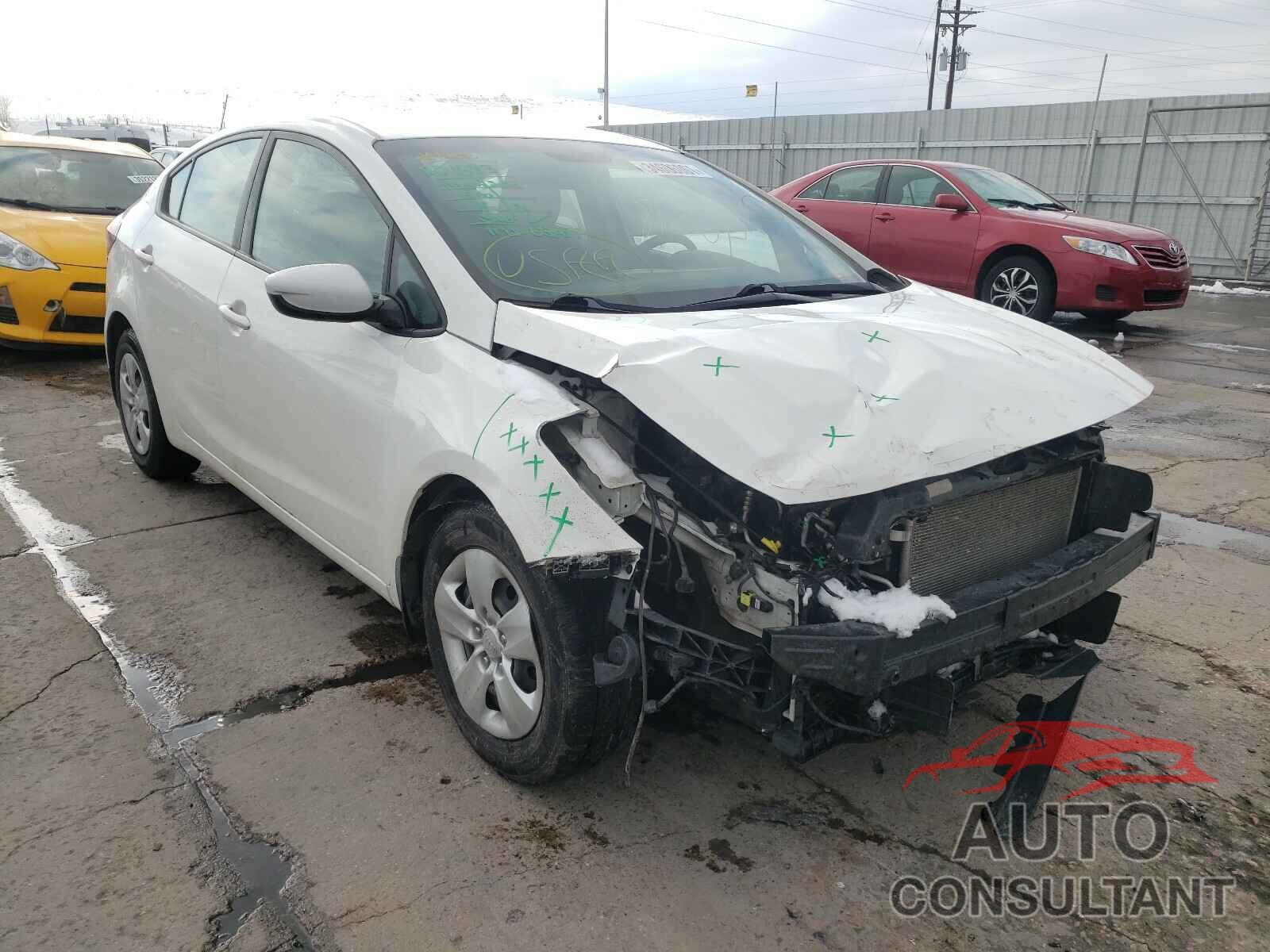 KIA FORTE 2017 - 3KPFK4A75HE122007