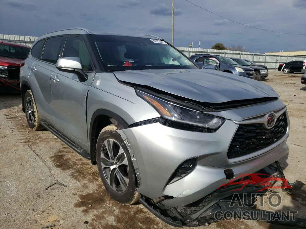 TOYOTA HIGHLANDER 2021 - 5TDHZRBH3MS523726