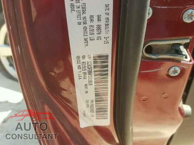 DODGE DART 2015 - 1C3CDFBBXFD319818