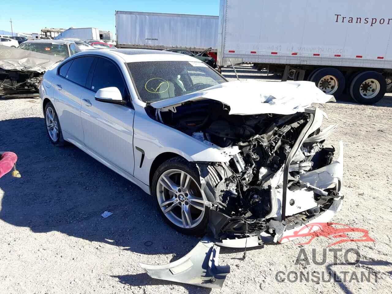 BMW 4 SERIES 2017 - WBA4F7C51HG786245