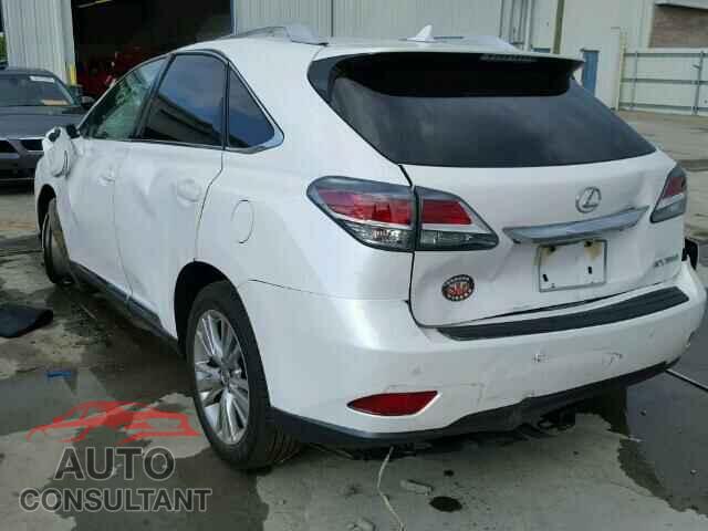 LEXUS RX350 2013 - 2T2ZK1BA5DC124947