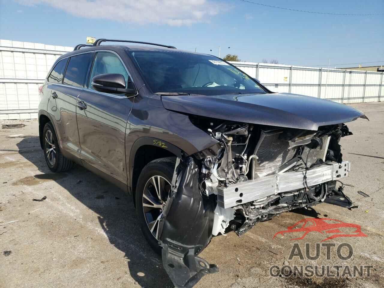 TOYOTA HIGHLANDER 2019 - 5TDZARFH3KS052230