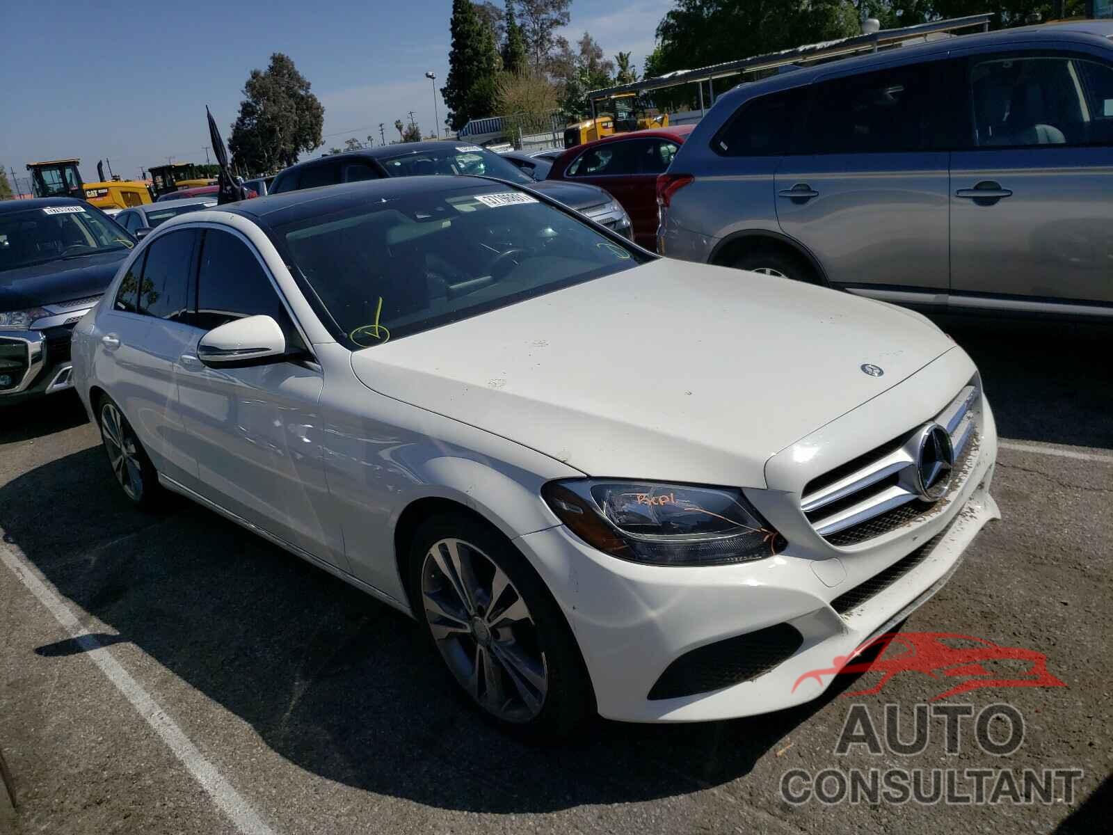 MERCEDES-BENZ C CLASS 2017 - 55SWF4JB6HU185845