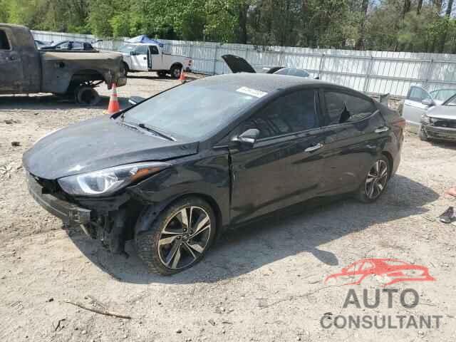 HYUNDAI ELANTRA 2014 - KMHDH4AE3EU046140
