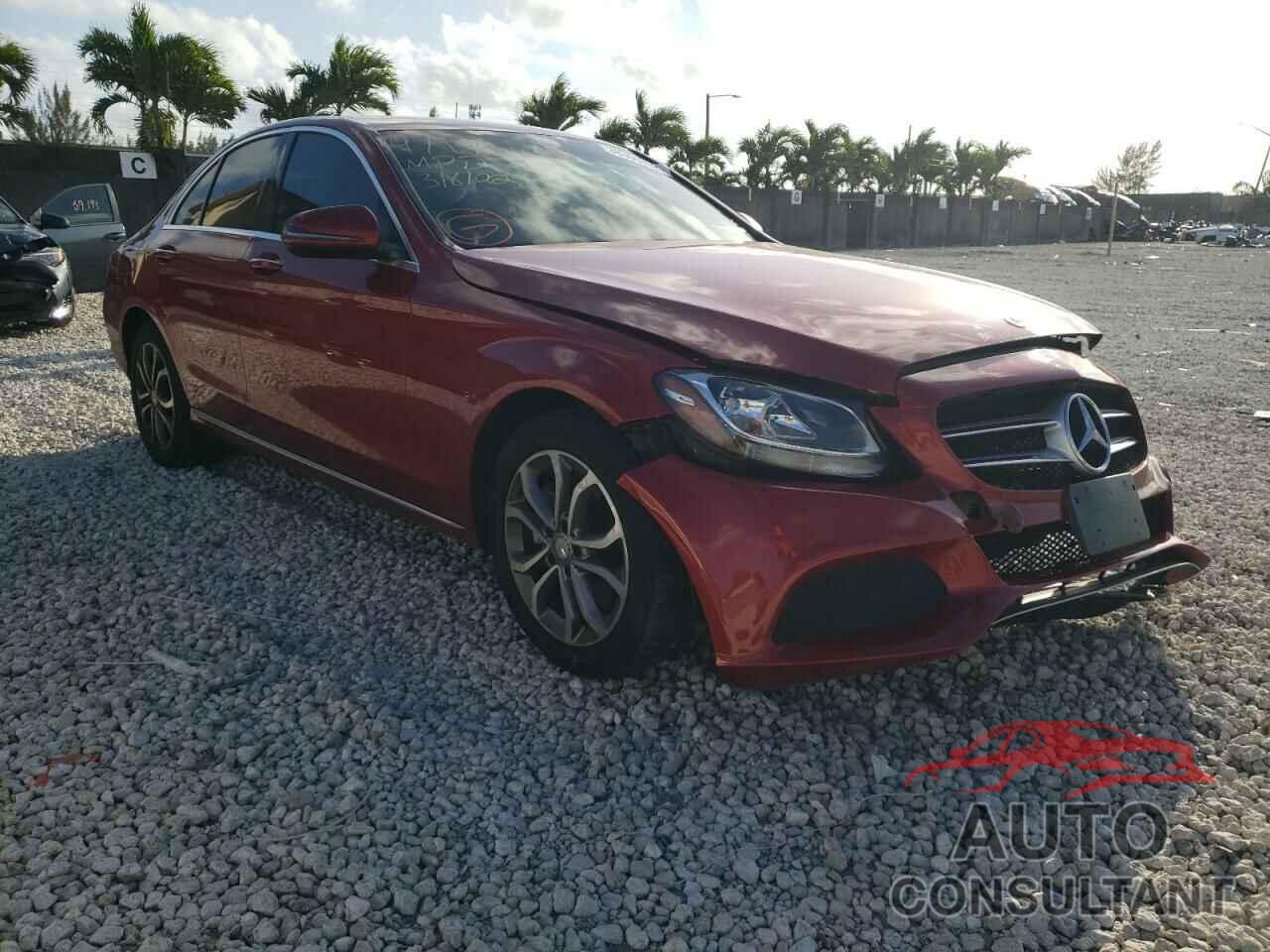 MERCEDES-BENZ C-CLASS 2016 - 55SWF4KBXGU134717