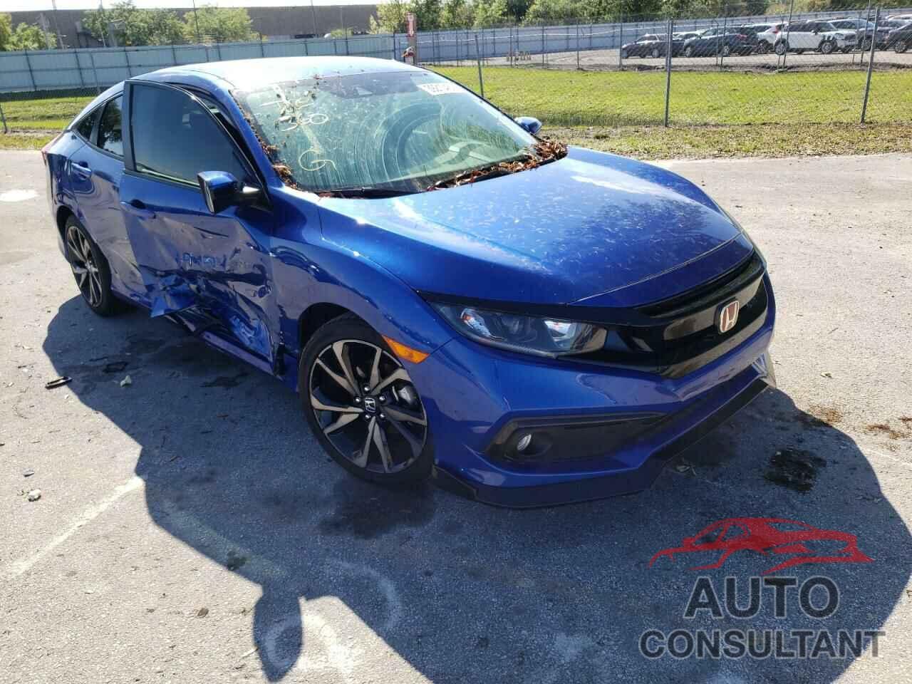 HONDA CIVIC 2019 - 2HGFC2F84KH605228