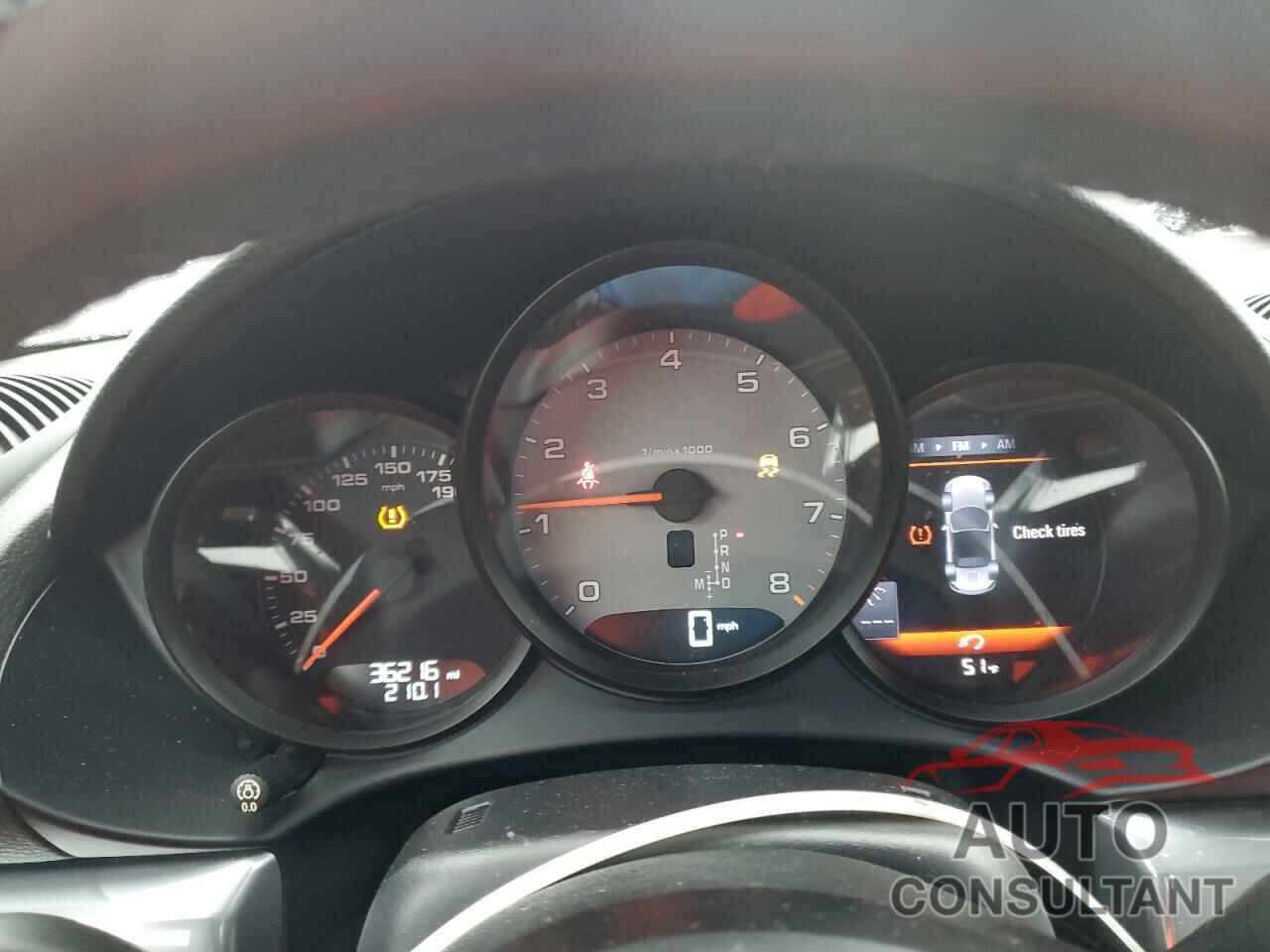 PORSCHE BOXSTER 2017 - WP0CB2A89HS241045