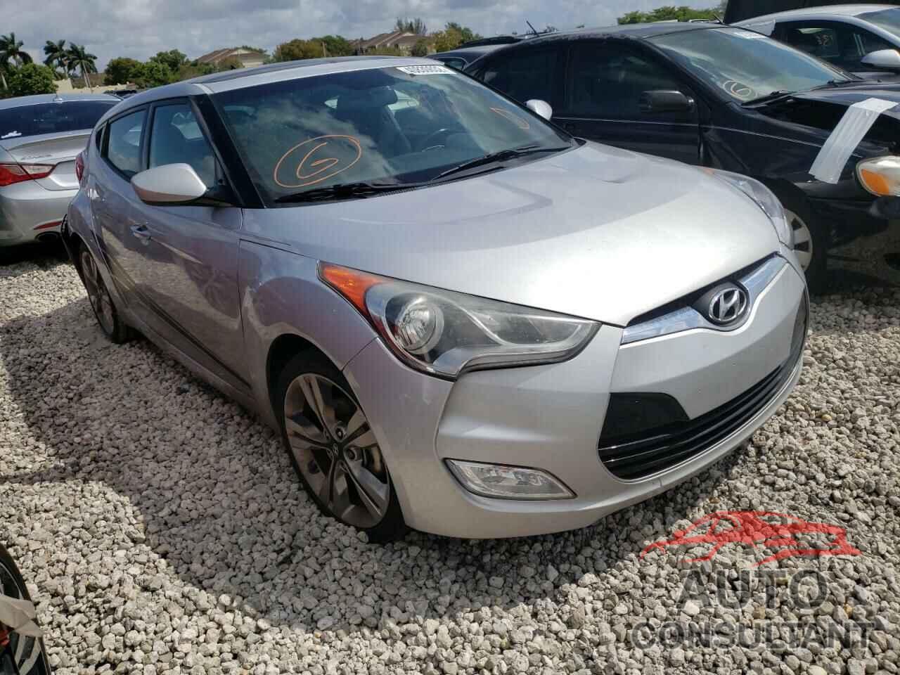 HYUNDAI VELOSTER 2017 - KMHTC6AD0HU322548