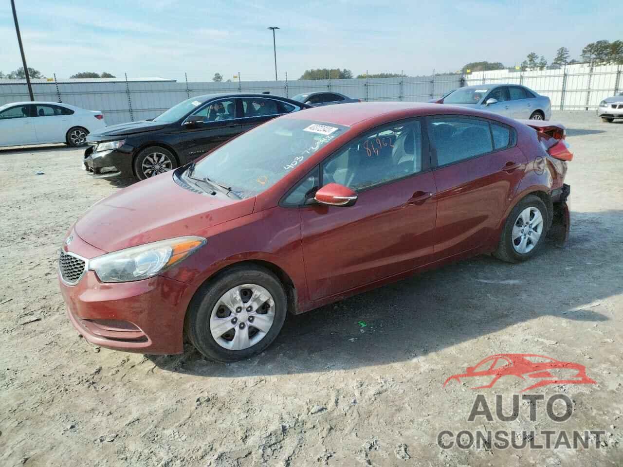 KIA FORTE 2016 - KNAFX4A61G5599047