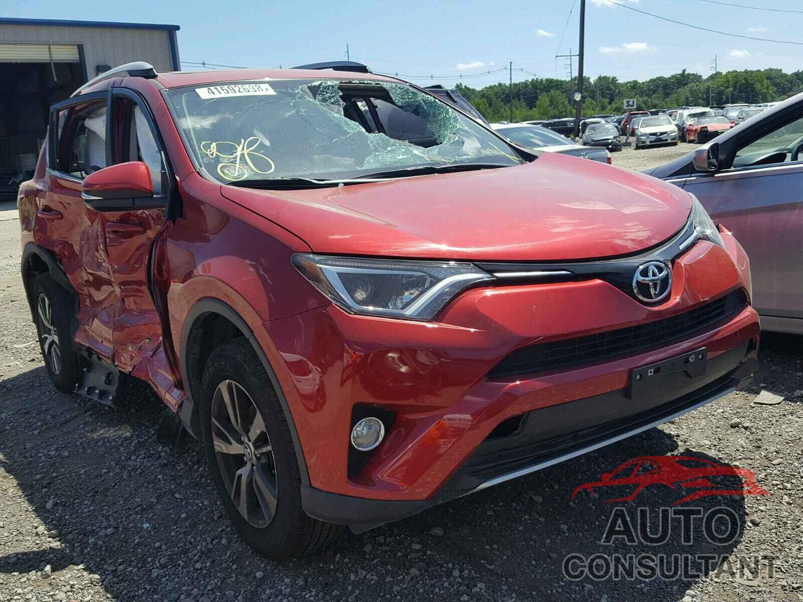 TOYOTA RAV4 XLE 2016 - 2T3RFREV6GW465628
