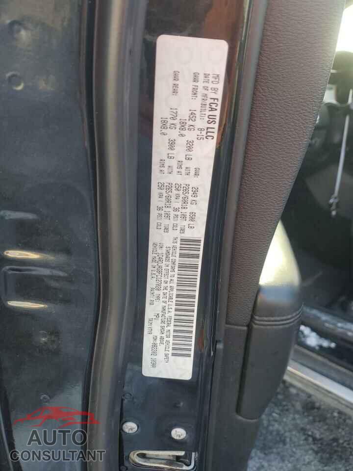DODGE DURANGO 2015 - 1C4RDJAG8FC127020