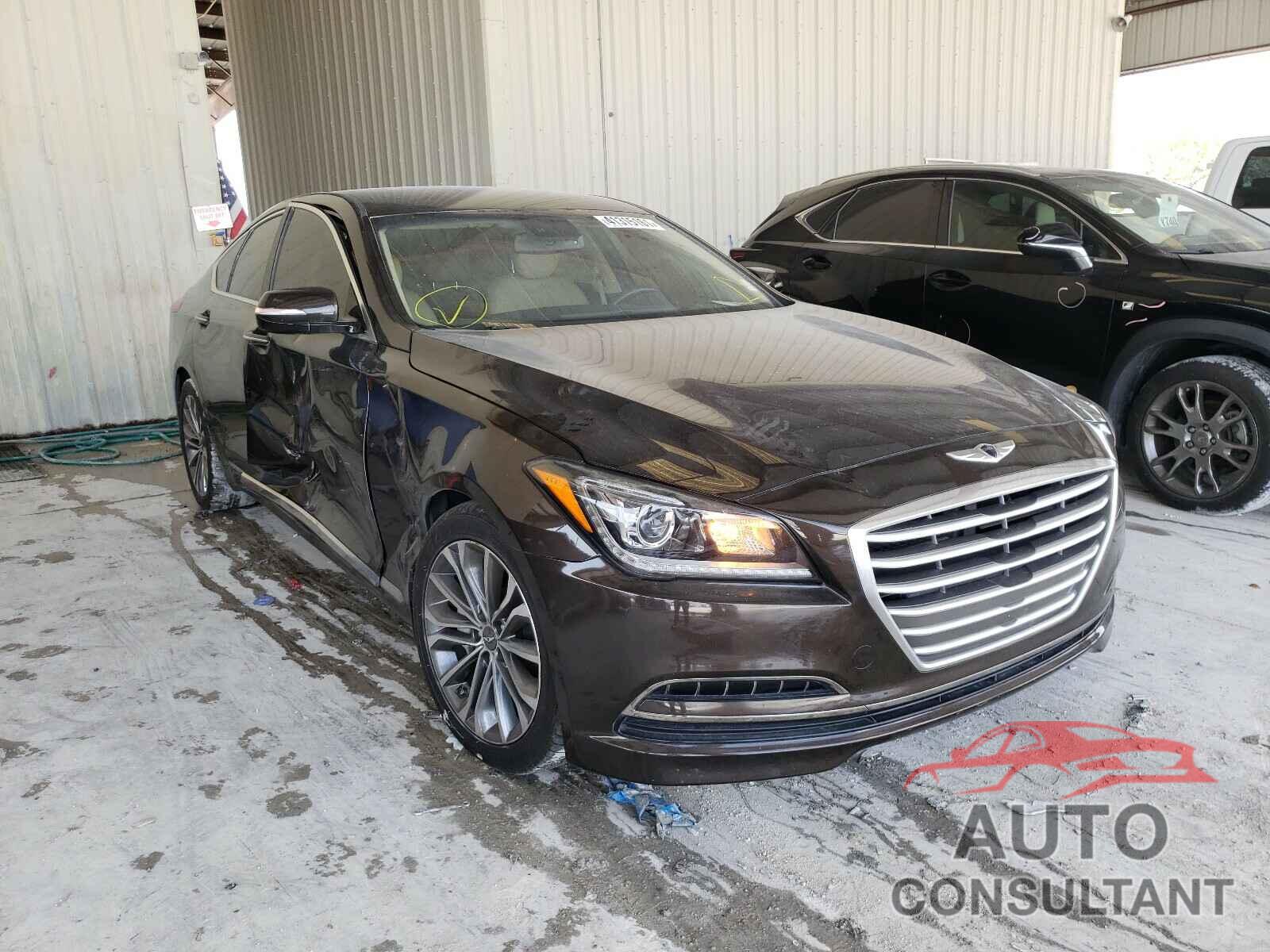 HYUNDAI GENESIS 2016 - KMHGN4JE1GU130837