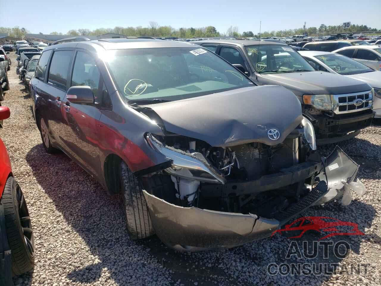 TOYOTA SIENNA 2017 - 5TDYZ3DC5HS771688