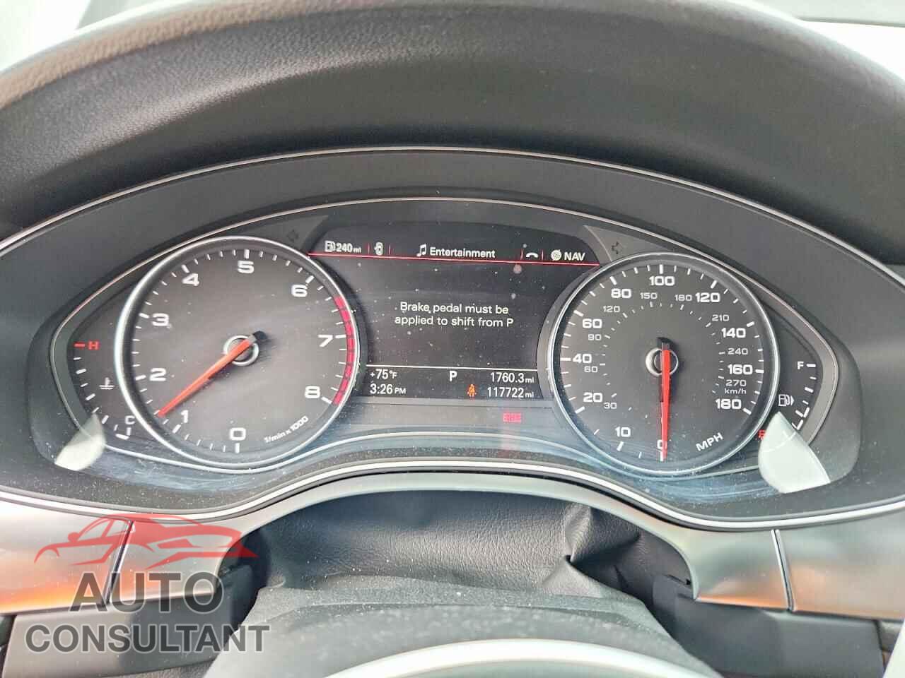 AUDI A7 2012 - WAUSGAFC8CN030637