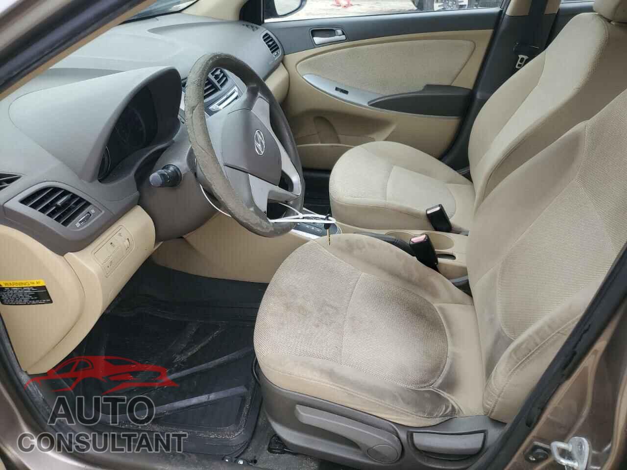 HYUNDAI ACCENT 2012 - KMHCT4AE2CU244053