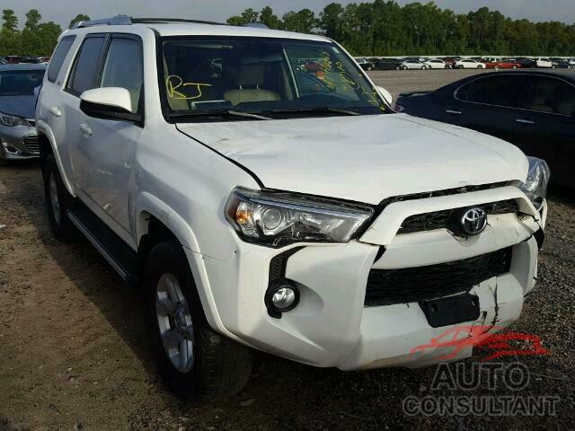 TOYOTA 4RUNNER 2015 - JTEBU5JR4F5236259