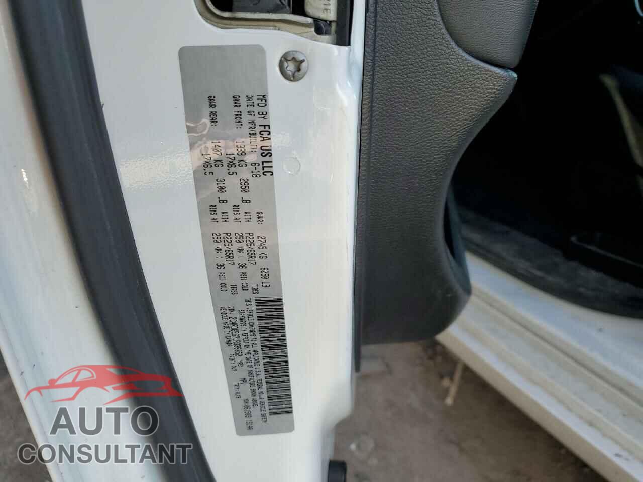 DODGE CARAVAN 2018 - 2C4RDGEG7JR336052