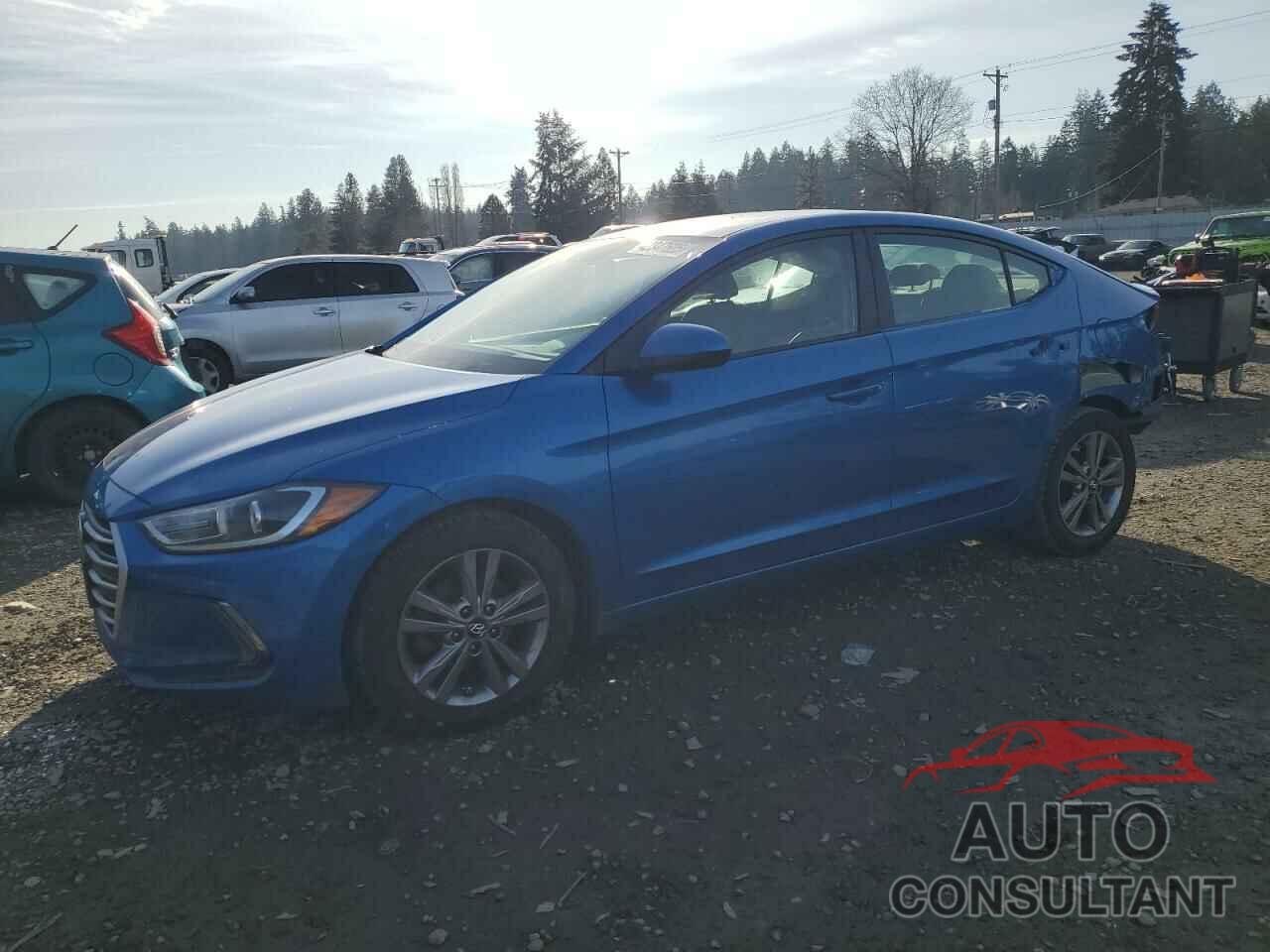 HYUNDAI ELANTRA 2017 - KMHD84LF5HU103755