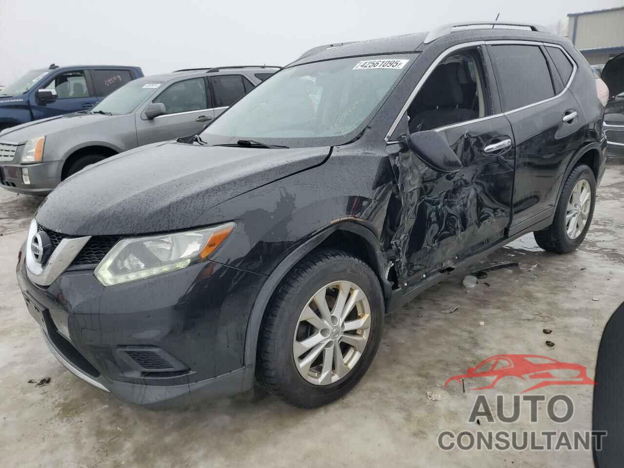 NISSAN ROGUE 2015 - KNMAT2MV0FP542745