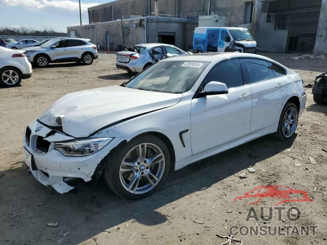 BMW 4 SERIES 2017 - WBA4F9C39HG812102