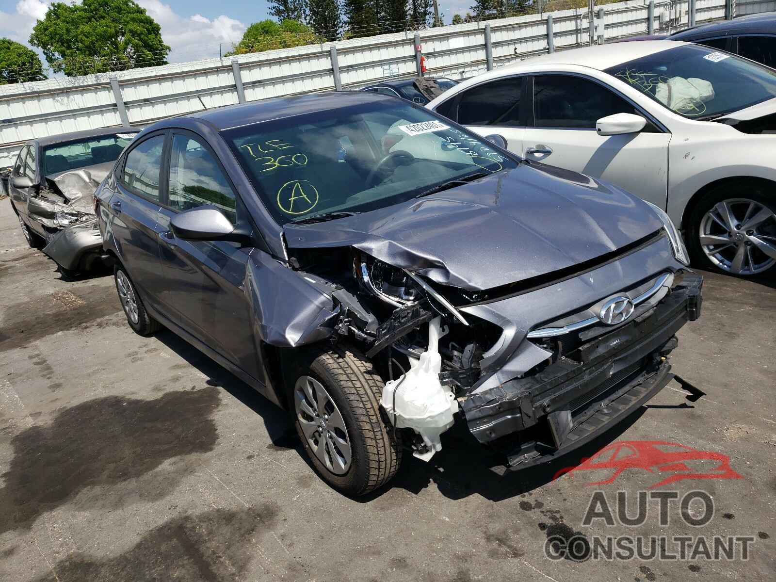 HYUNDAI ACCENT 2017 - KMHCT4AE5HU218795