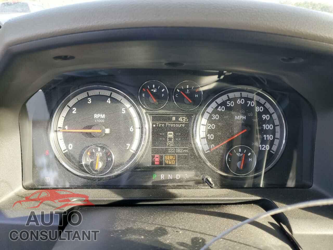 DODGE RAM 1500 2012 - 1C6RD7KT4CS227848