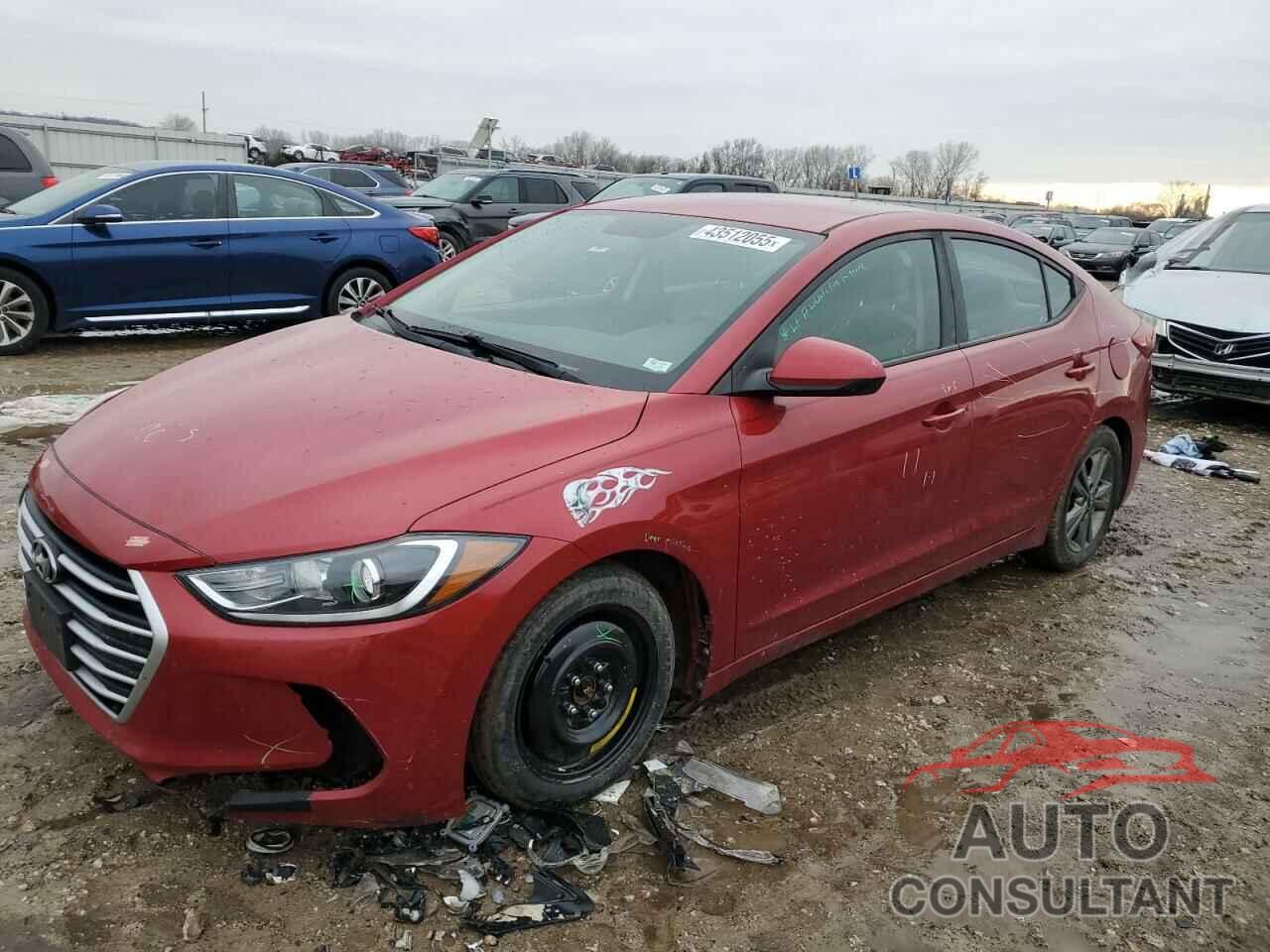 HYUNDAI ELANTRA 2017 - 5NPD84LF9HH138846