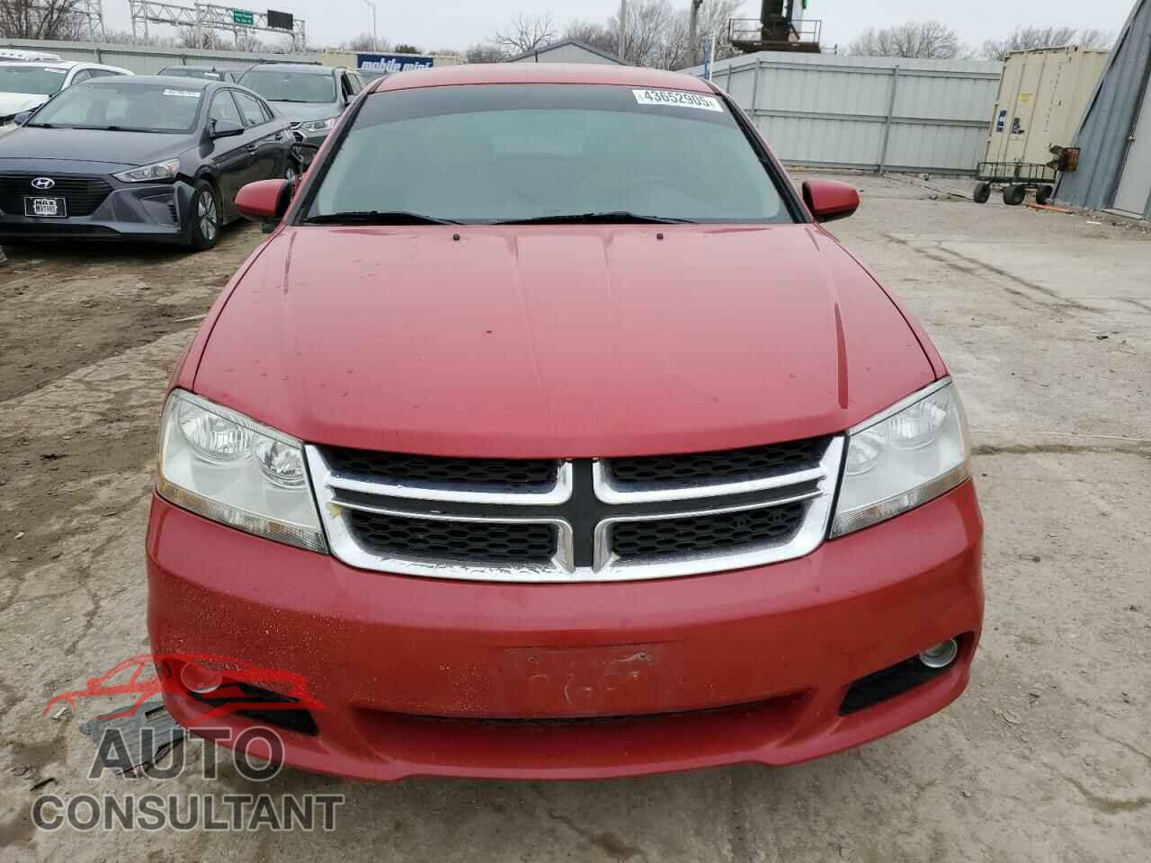 DODGE AVENGER 2013 - 1C3CDZCB5DN596903