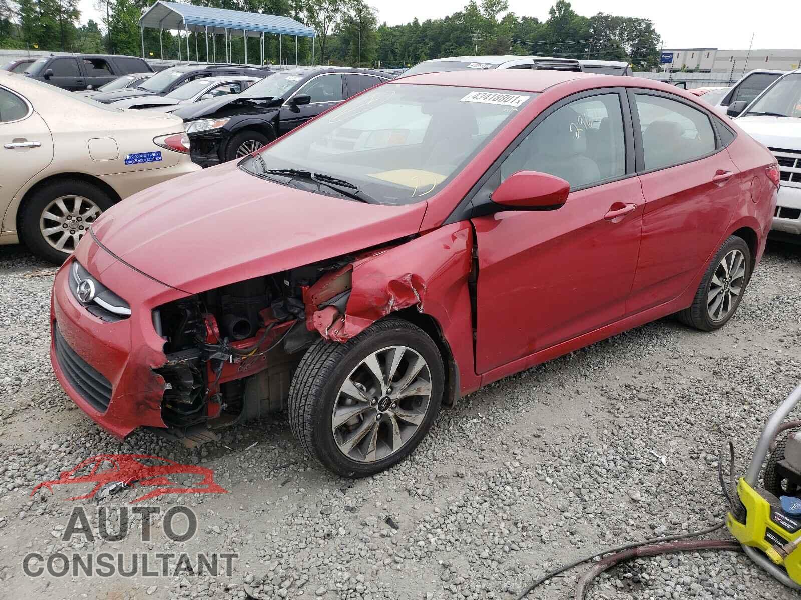 HYUNDAI ACCENT 2017 - KMHCT4AE4HU341164