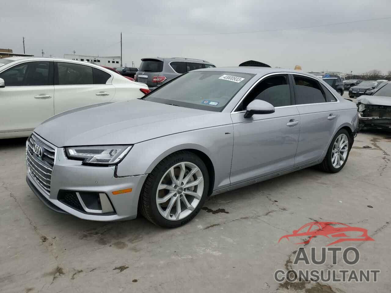 AUDI A4 2019 - WAUENAF43KA047637