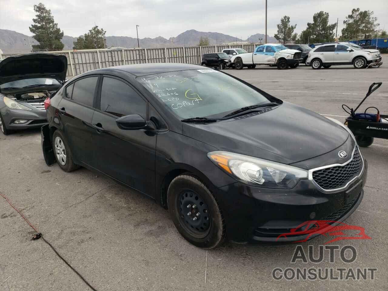 KIA FORTE 2016 - KNAFK4A60G5579080