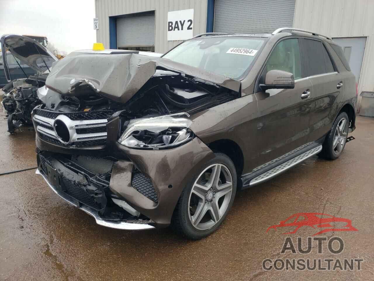 MERCEDES-BENZ GLE-CLASS 2017 - 4JGDA5HB7HA839372