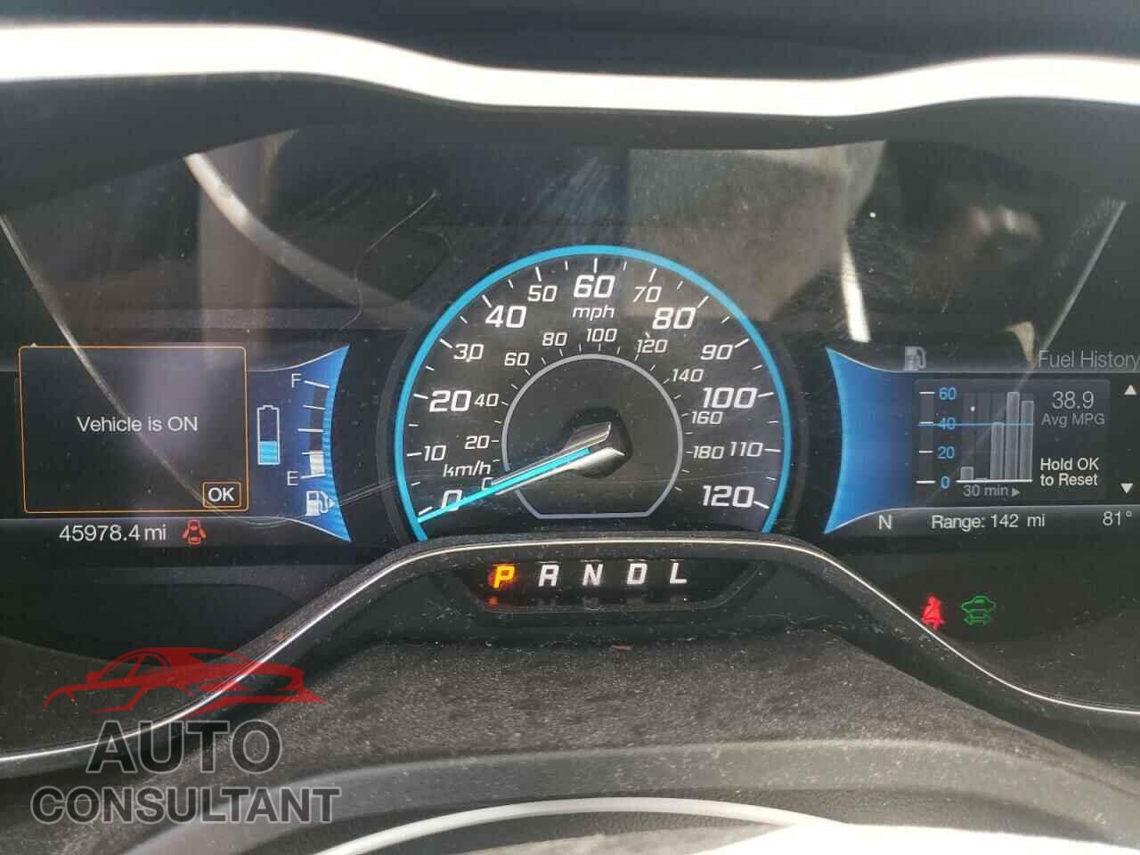 FORD CMAX 2017 - 1FADP5AU9HL105857
