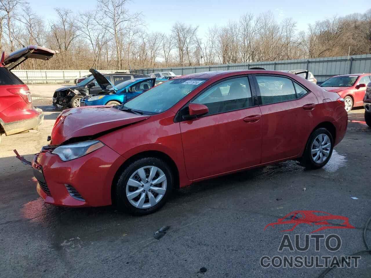 TOYOTA COROLLA 2016 - 2T1BURHE5GC613796