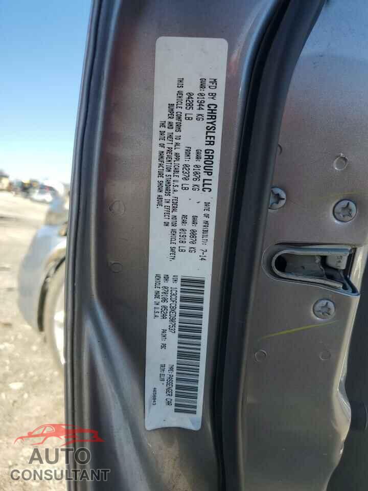 DODGE DART 2014 - 1C3CDFCBXED907537