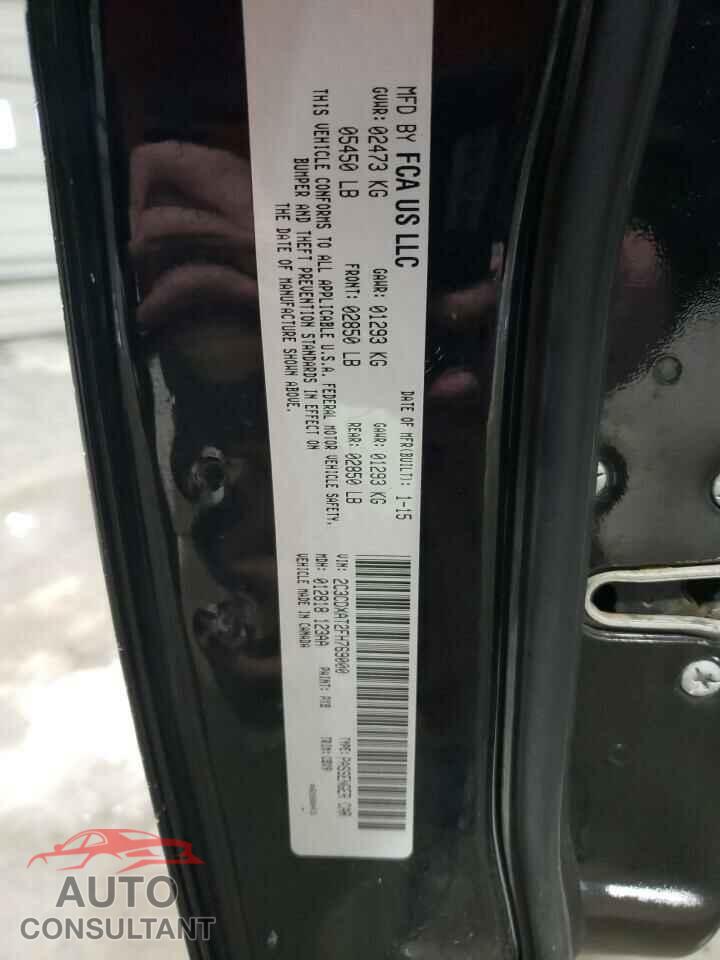DODGE CHARGER 2015 - 2C3CDXAT2FH769000