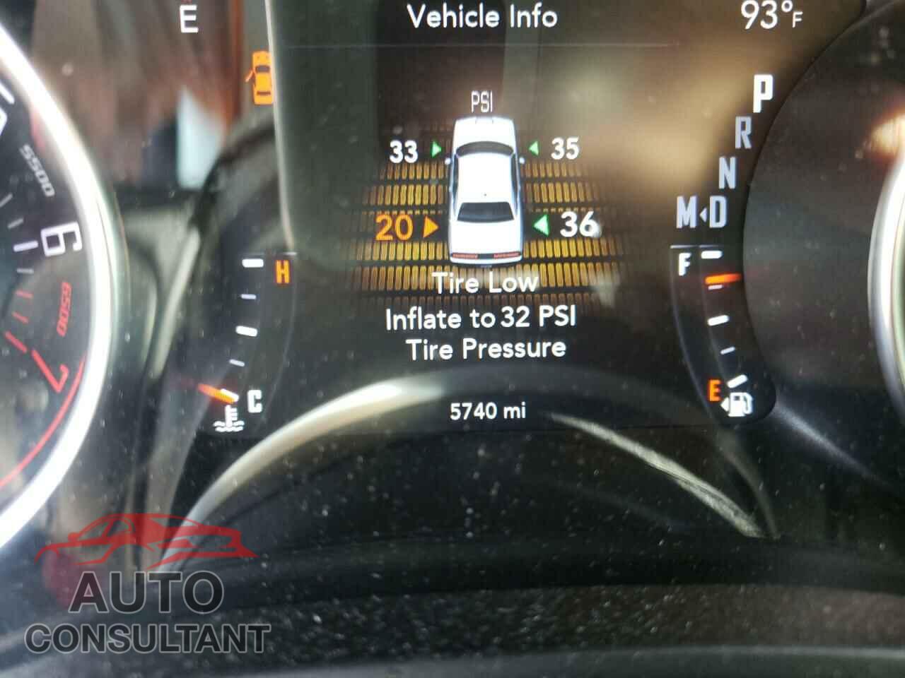 DODGE CHALLENGER 2019 - 2C3CDZAG8KH730811