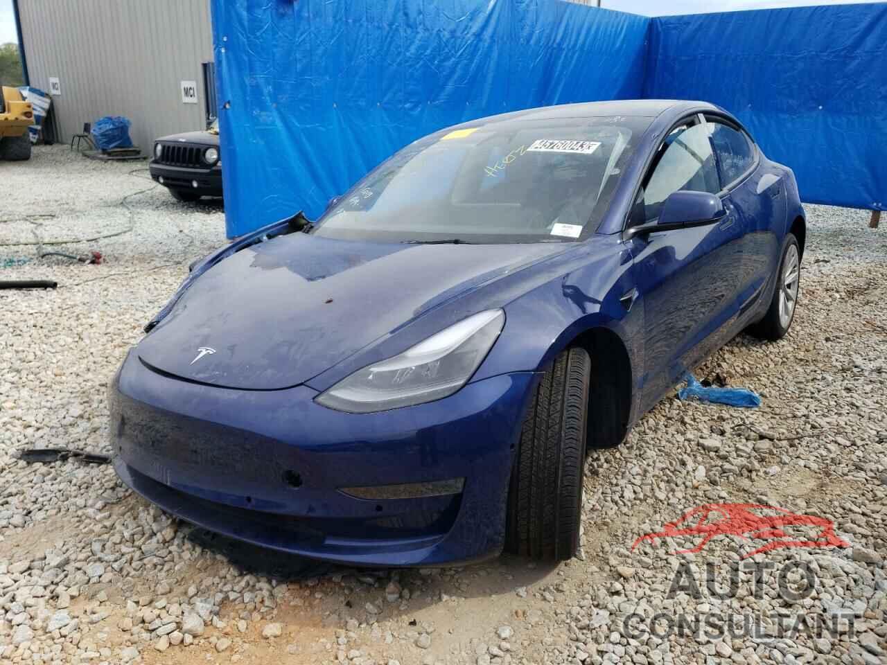 TESLA MODEL 3 2022 - 5YJ3E1EA3NF289504