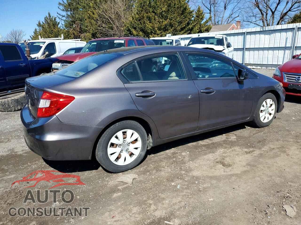 HONDA CIVIC 2012 - 19XFB2F57CE384955