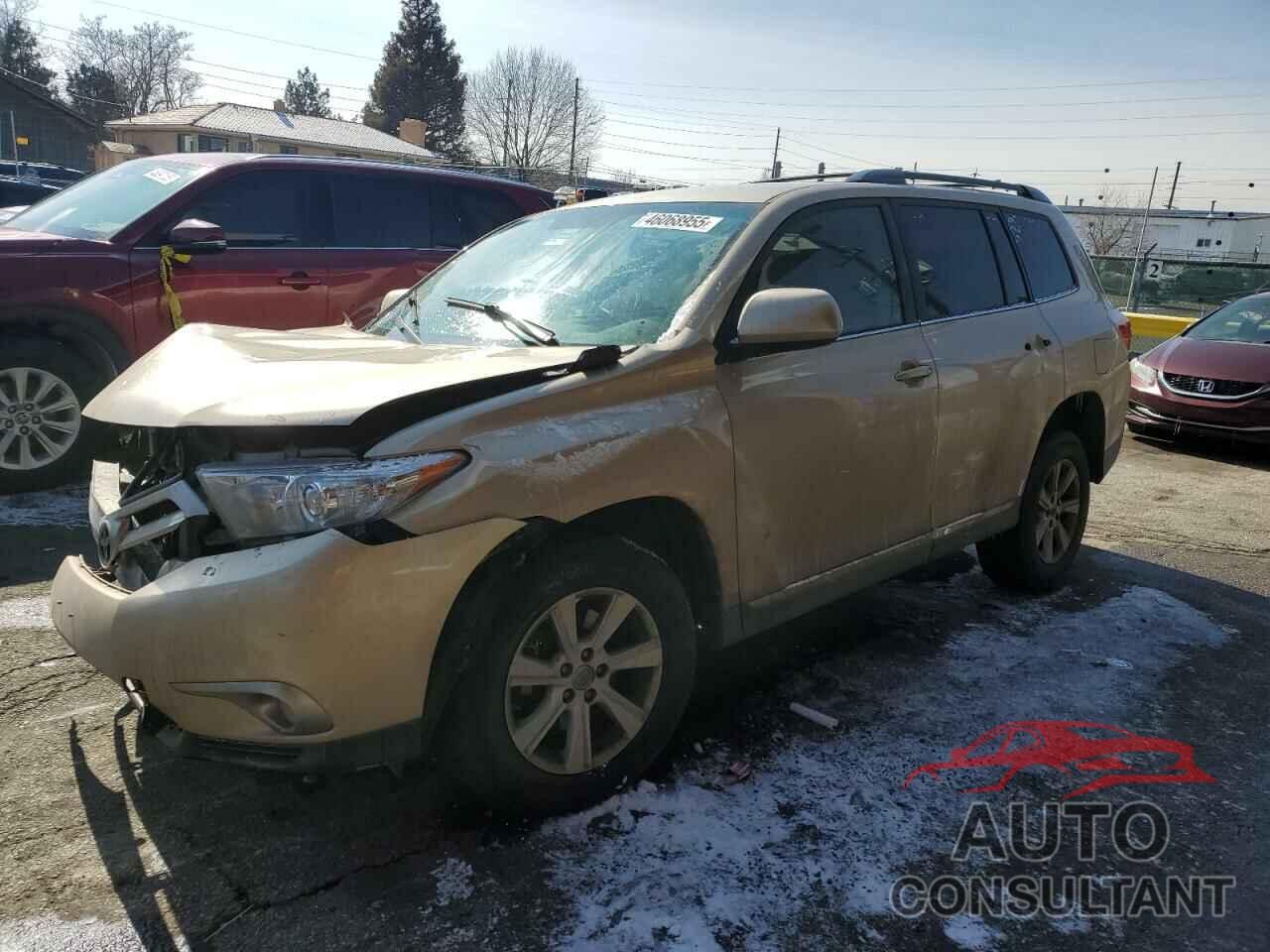 TOYOTA HIGHLANDER 2011 - 5TDBK3EH3BS091235