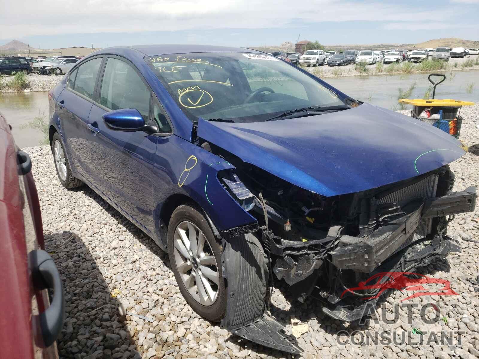 KIA FORTE 2017 - 3KPFL4A70HE017453