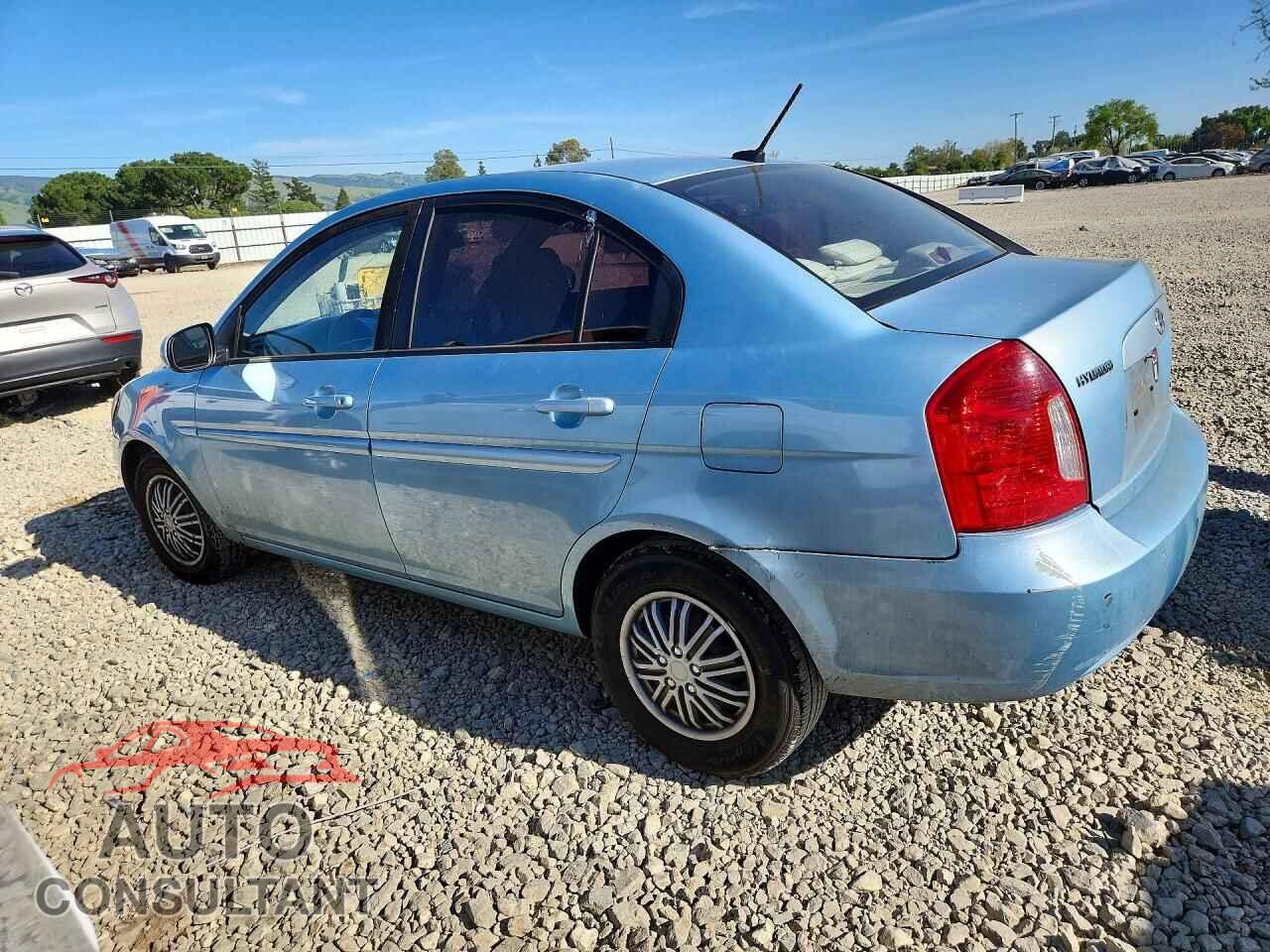 HYUNDAI ACCENT 2011 - KMHCN4AC3BU591494