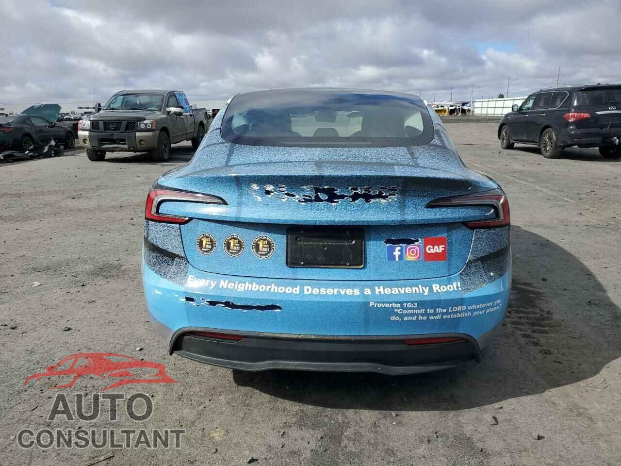 TESLA MODEL 3 2024 - 5YJ3E1EB9RF810143