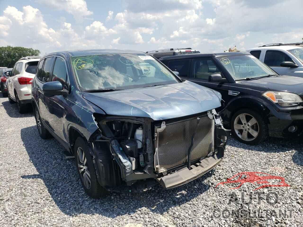 HONDA PILOT 2017 - 5FNYF5H51HB028756