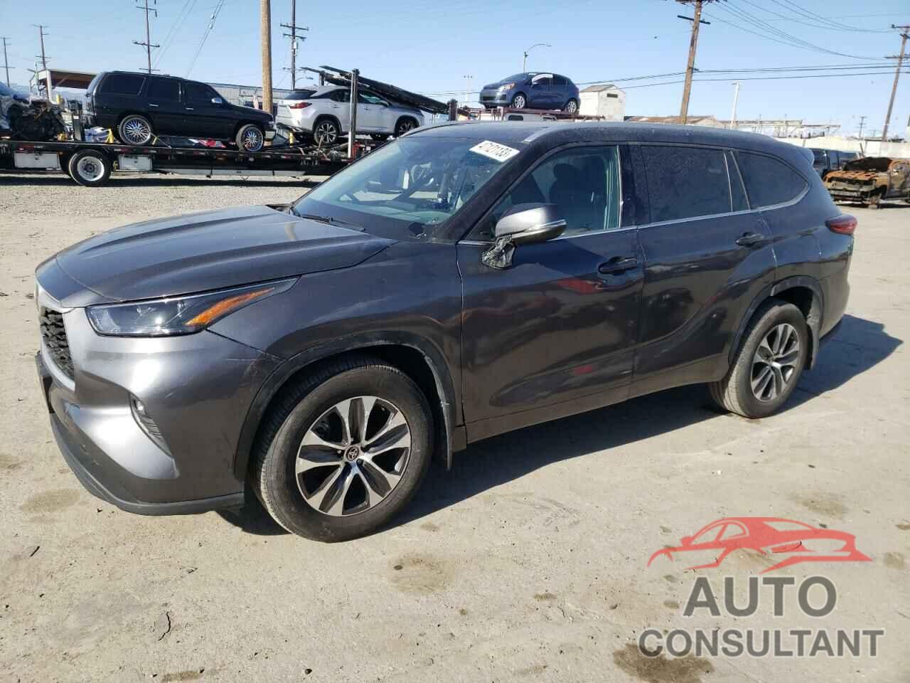 TOYOTA HIGHLANDER 2022 - 5TDGZRBH5NS176381
