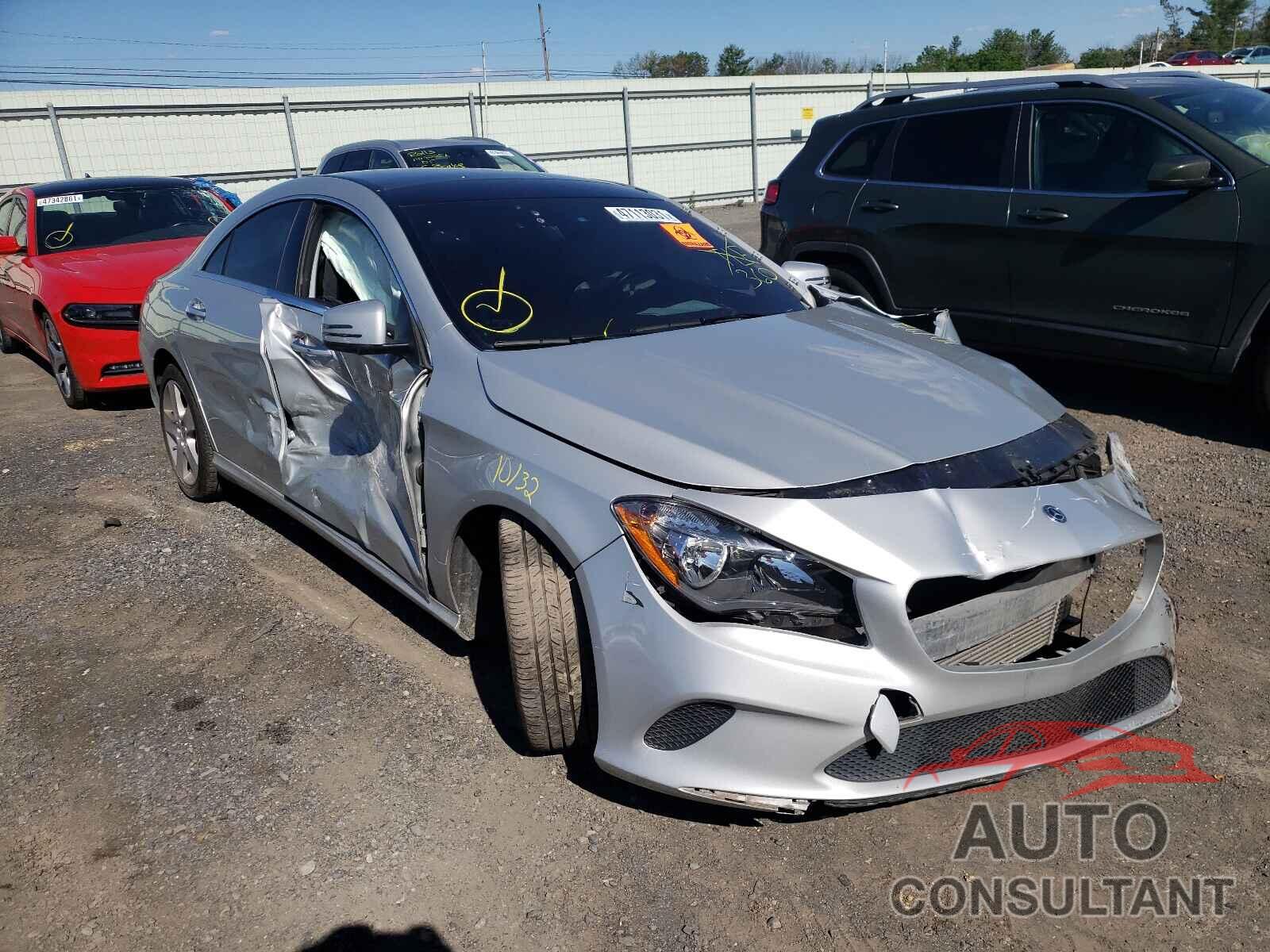 MERCEDES-BENZ CLA-CLASS 2018 - WDDSJ4GBXJN594160