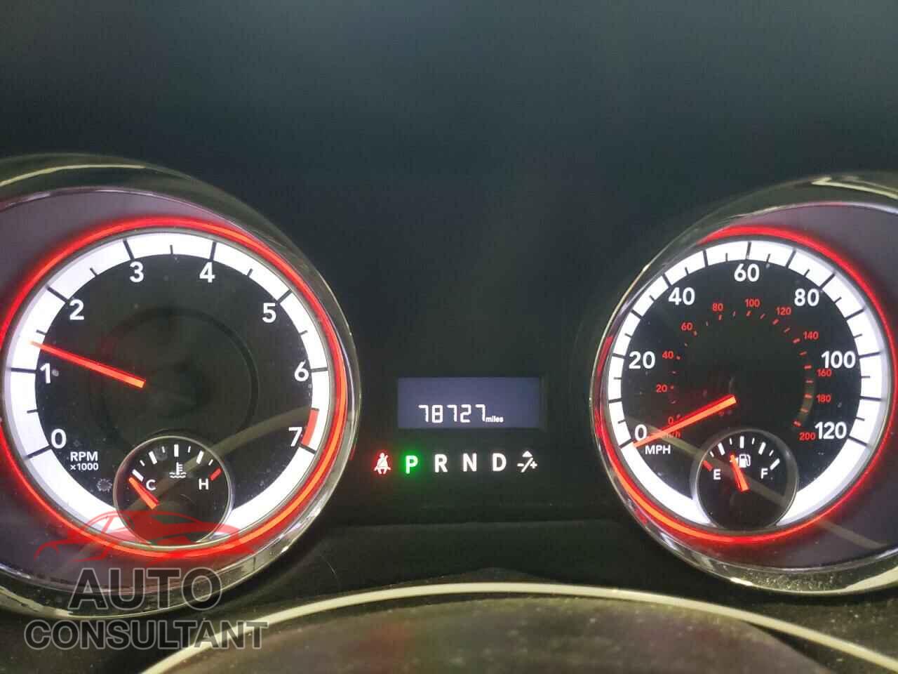DODGE CARAVAN 2012 - 2C4RDGBG9CR342894