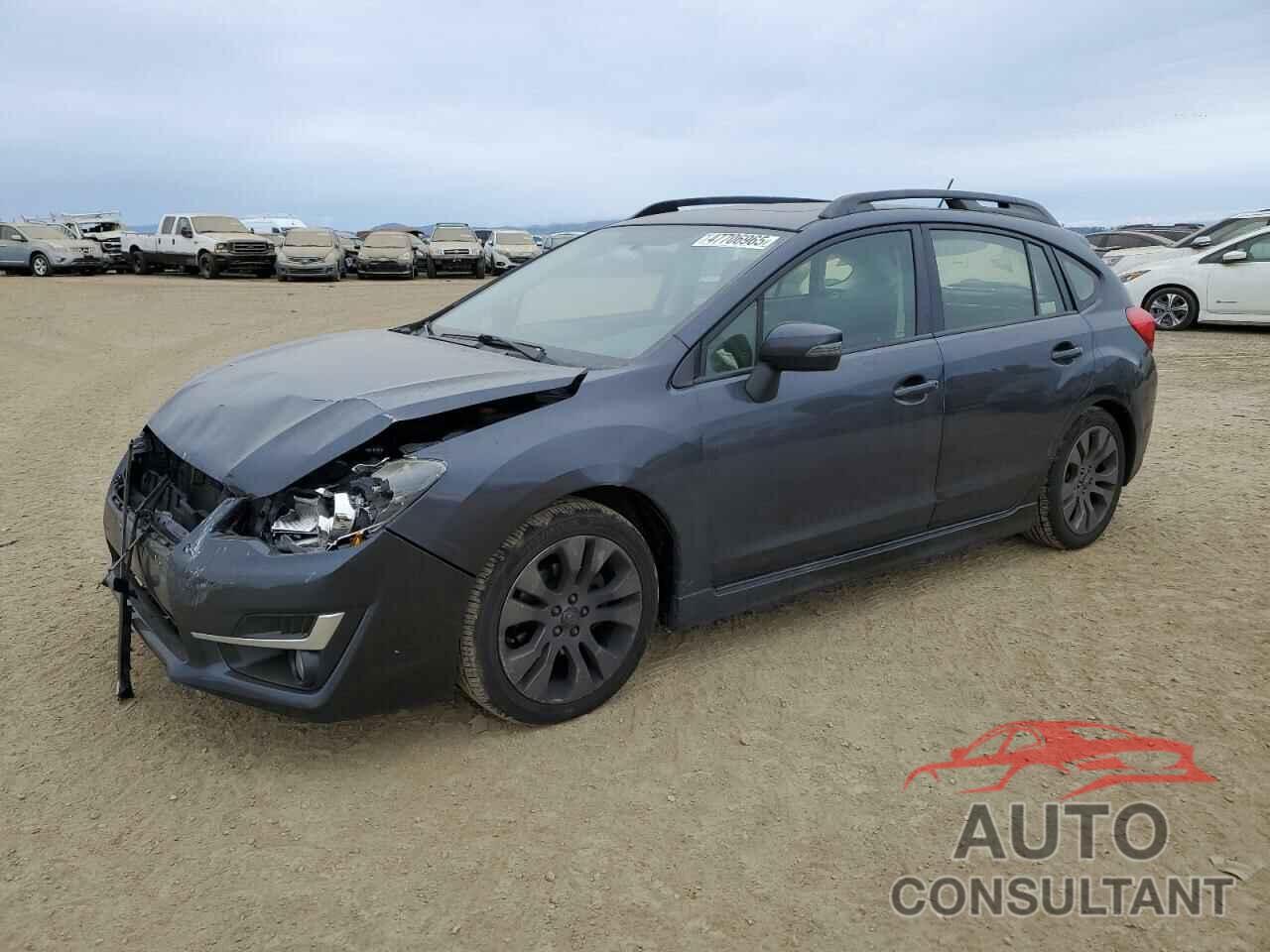 SUBARU IMPREZA 2015 - JF1GPAW63F8308694
