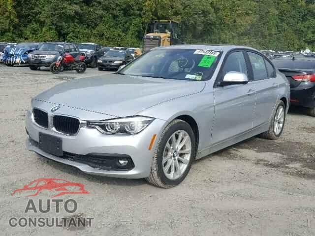 BMW 3 SERIES 2018 - WBA8A3C52JA357648