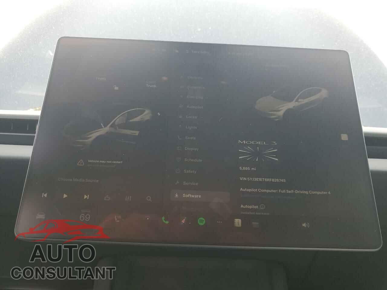 TESLA MODEL 3 2024 - 5YJ3E1ET6RF826745